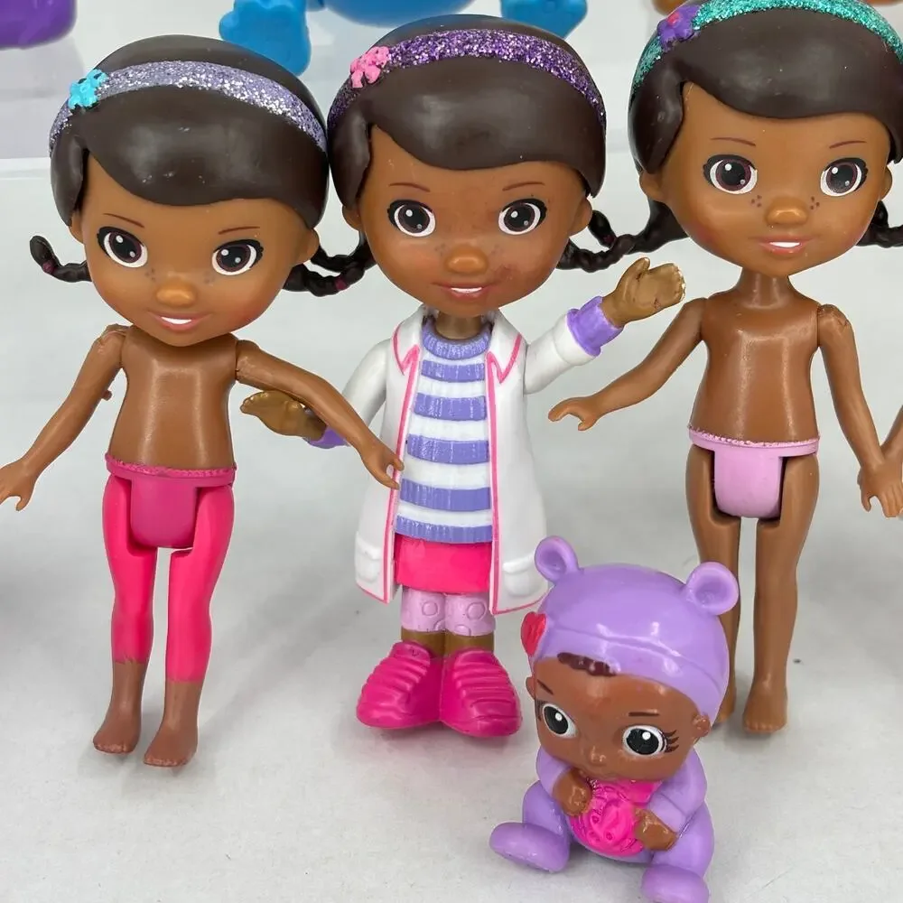 Doc‎ McStuffins Action Figure Dolls Toys Lot 13 Millie Music Cece Cake Topper